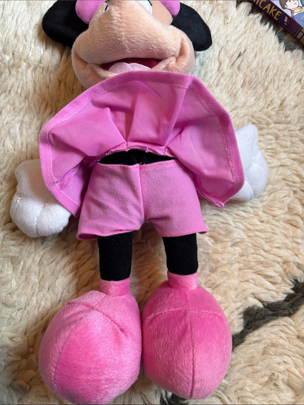 Disney Minnie Mouse Plush Toy - Pink Bow & Dress